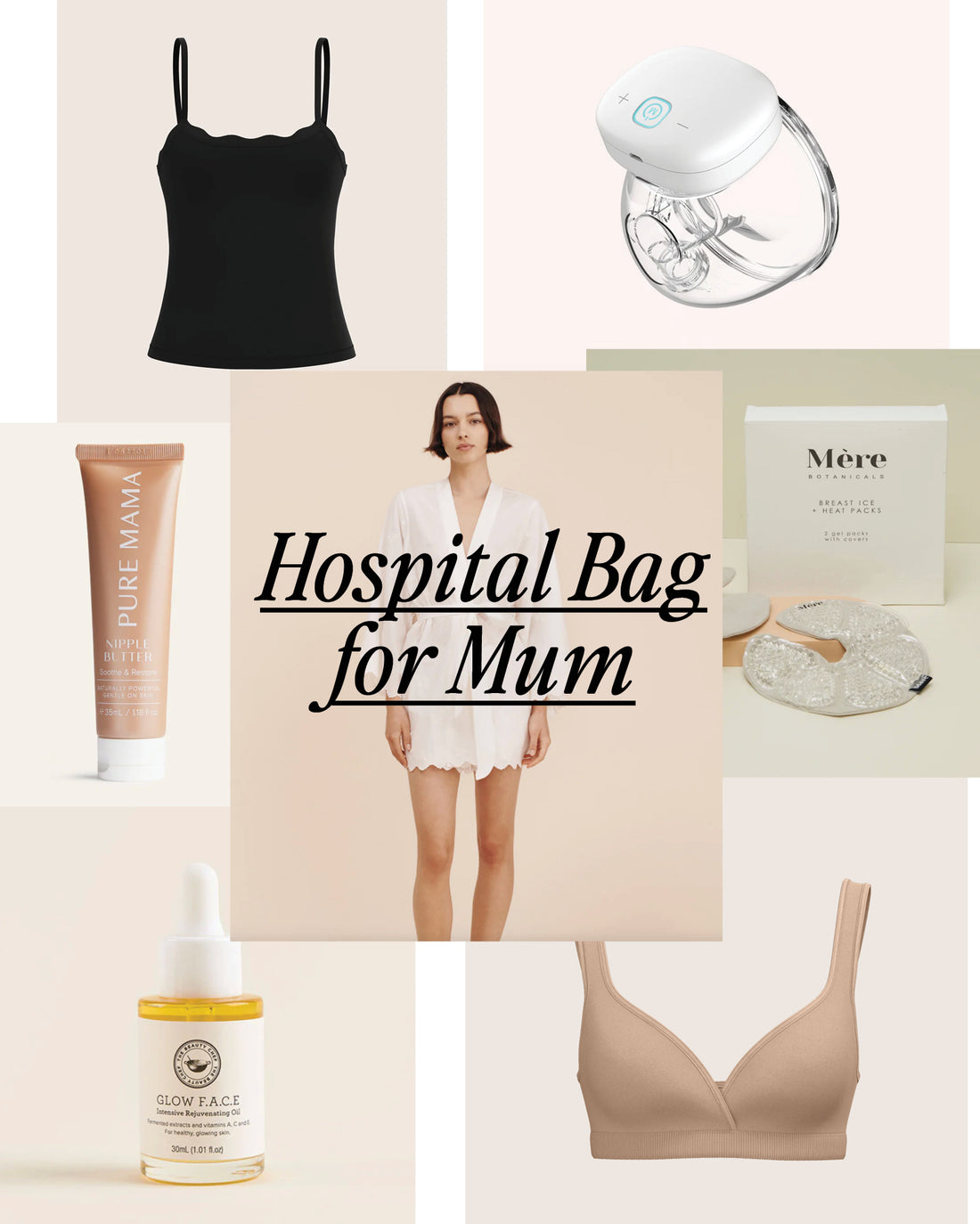 Hospital Bag Checklist - Our Top 10 essentials for post-birth and recovery.
