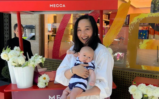 Zara Wong - Former VOGUE and Mecca Beauty Powerhouse, now Mother.