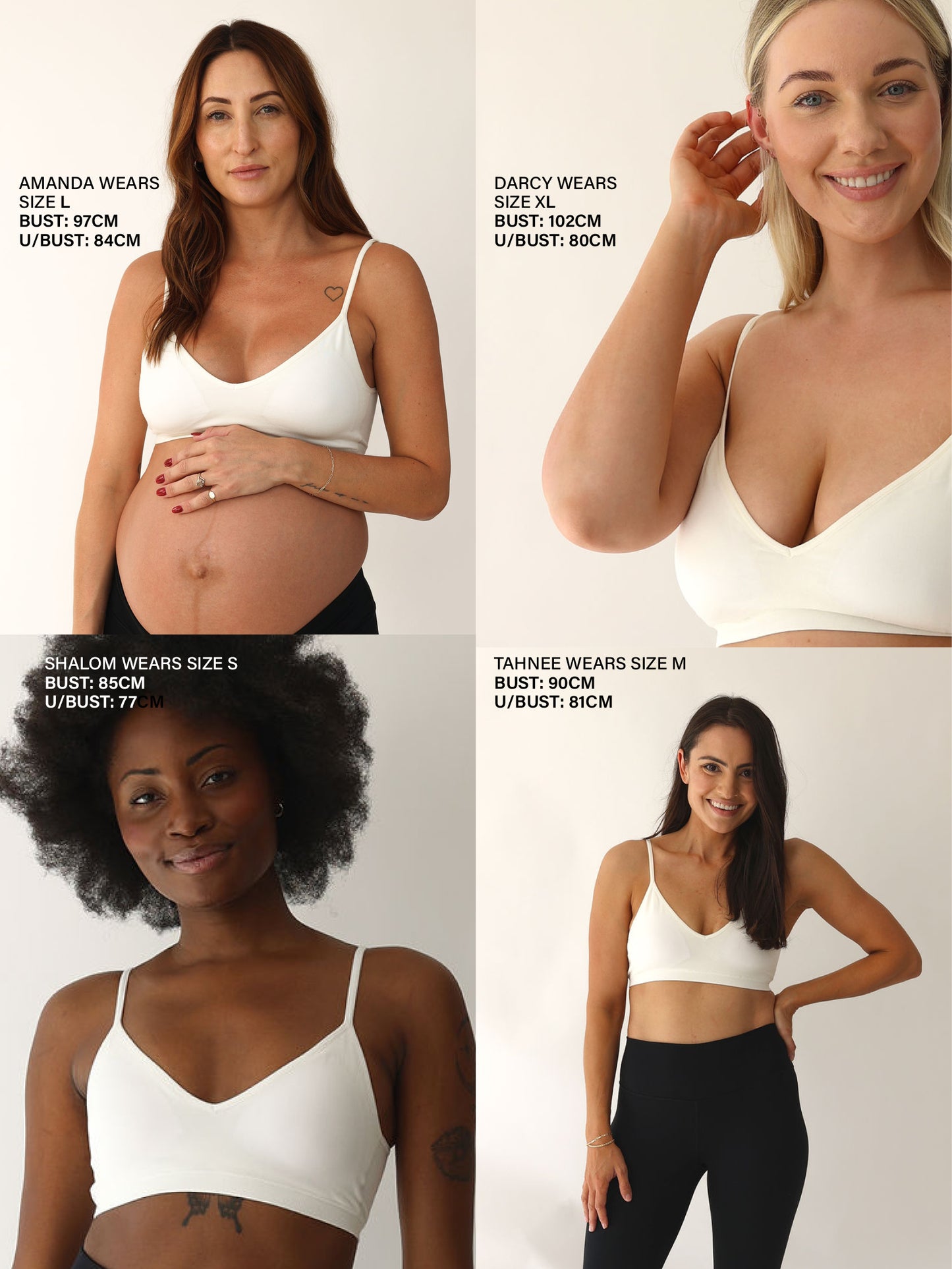 Leakproof Triangle Bralette Black