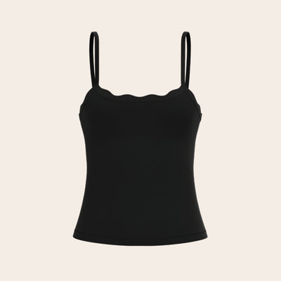 Leakproof Scallop Cami