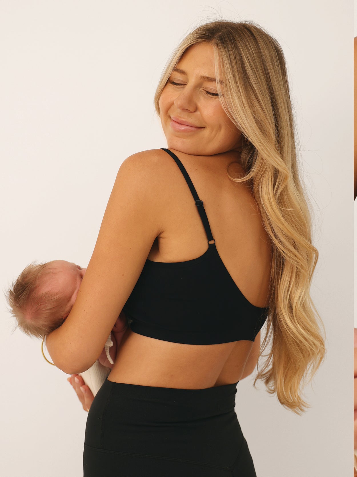 Leakproof Triangle Bralette Black