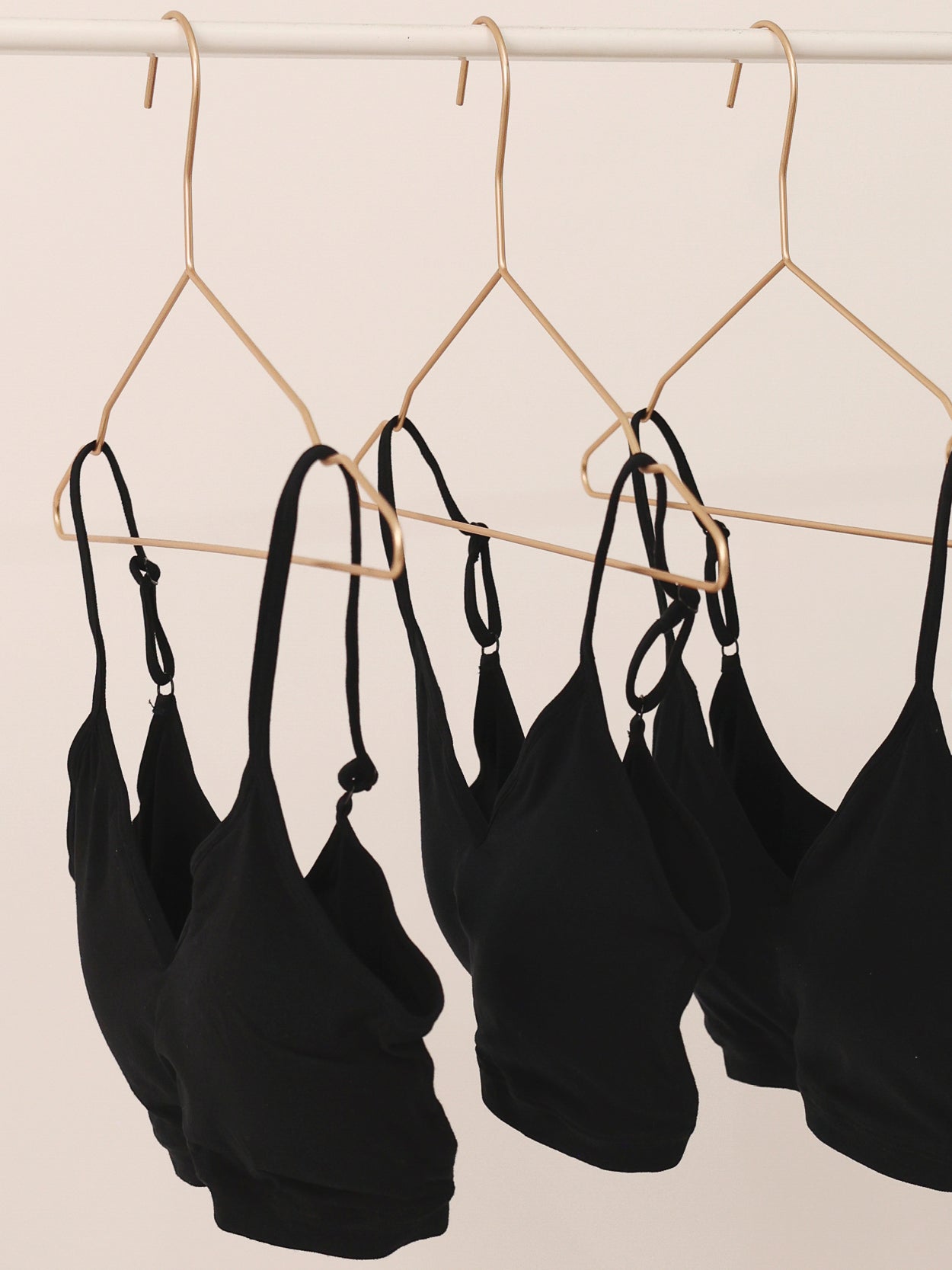Leakproof Triangle Bralette Black