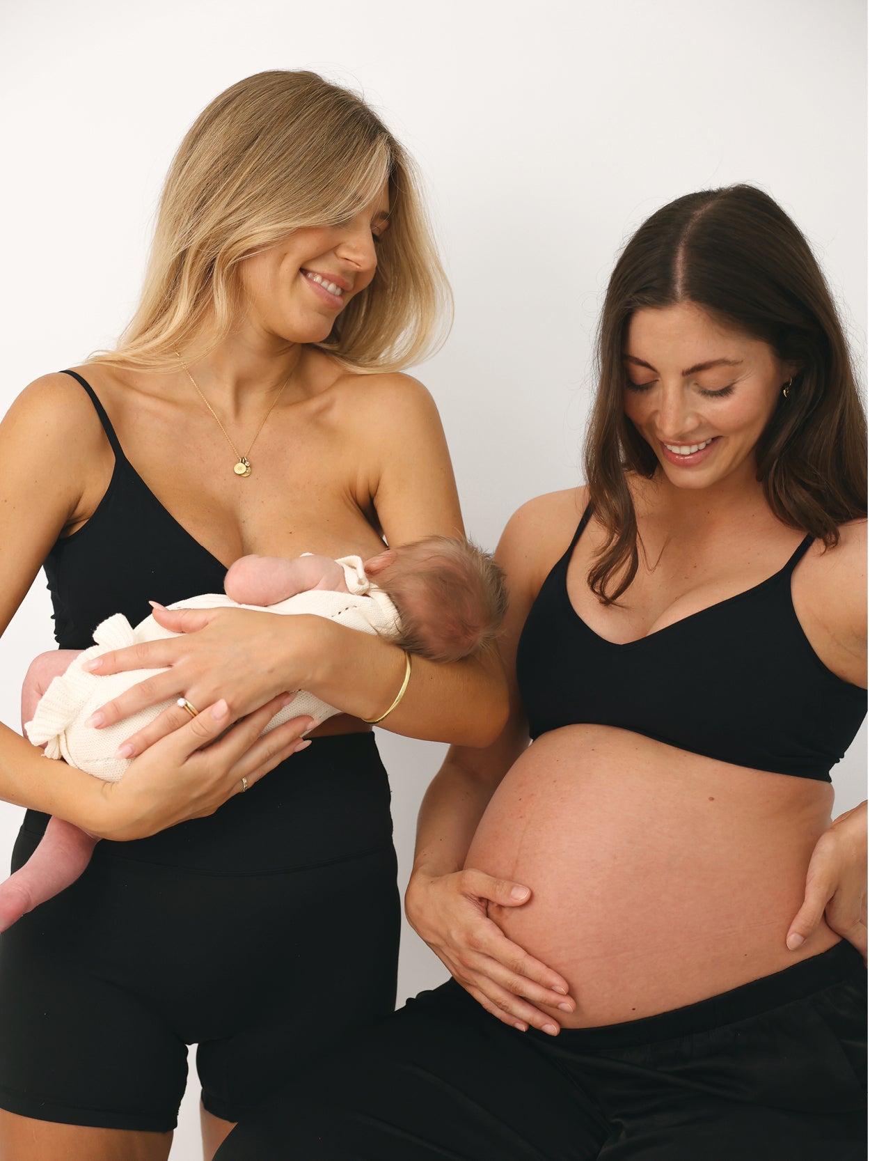 Leakproof Triangle Bralette Black