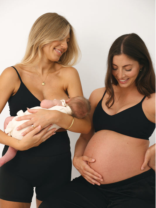 Leakproof Triangle Bralette Black