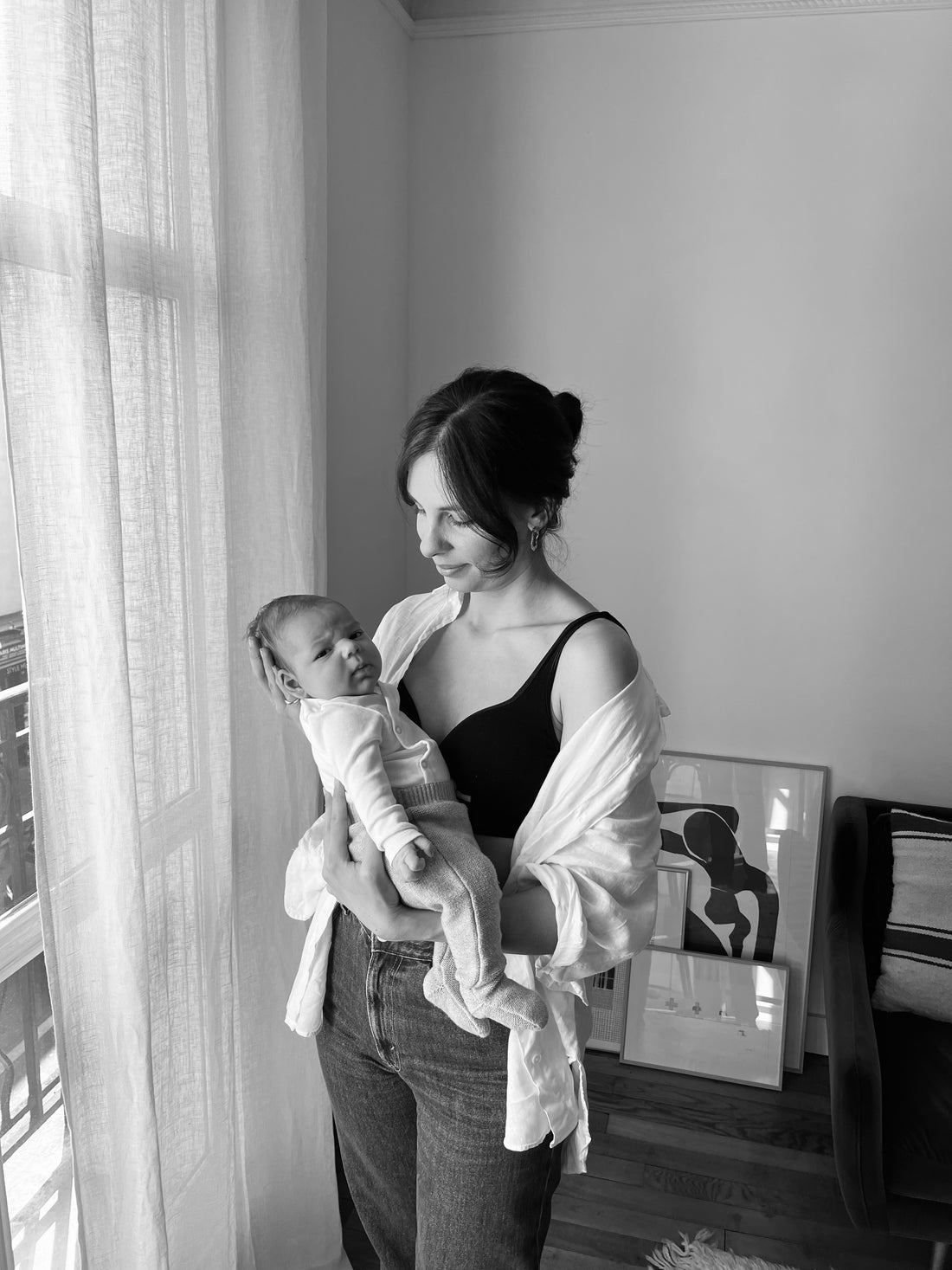 Motherhood in Paris. Facialist Alex Serras speaks about becoming a mother in the city of love.