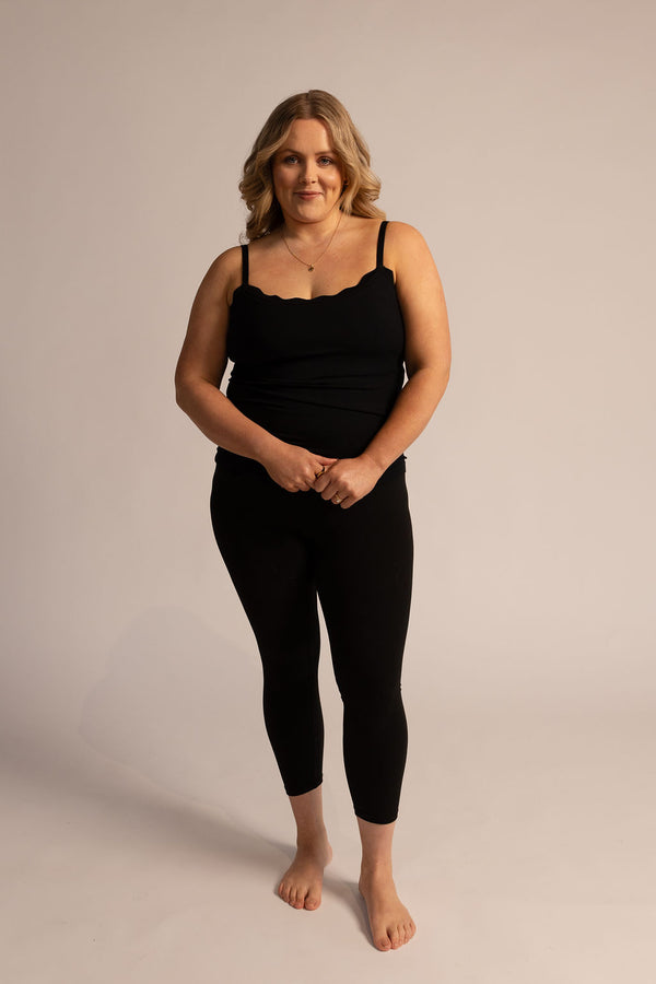 Leakproof Scallop Cami - Size XXL