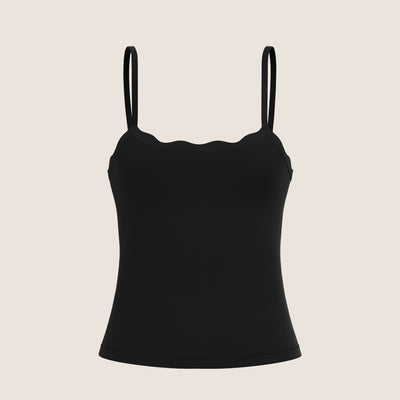Leakproof Scallop Cami