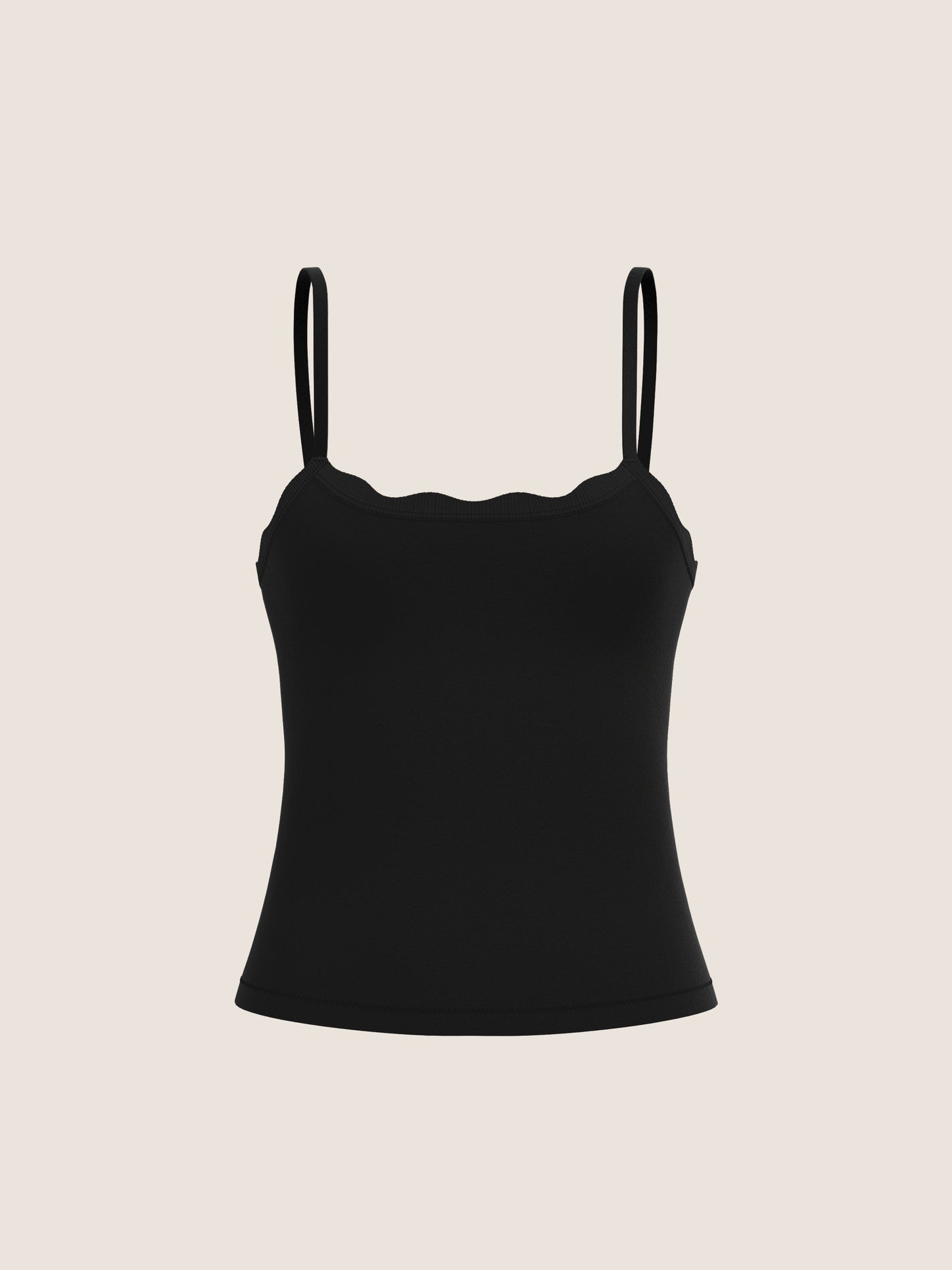 Leakproof Scallop Cami