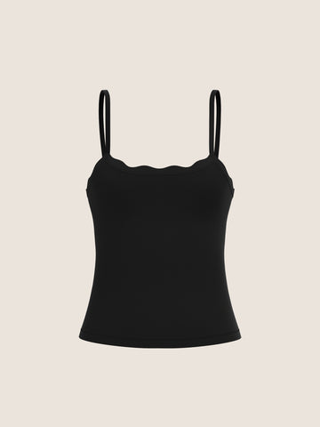Leakproof Scallop Cami