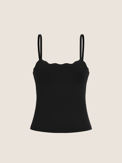 Leakproof Scallop Cami