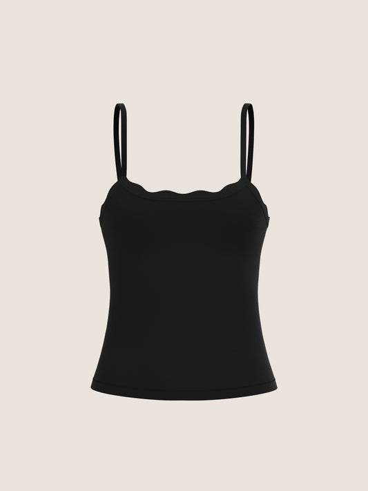 Leakproof Scallop Cami