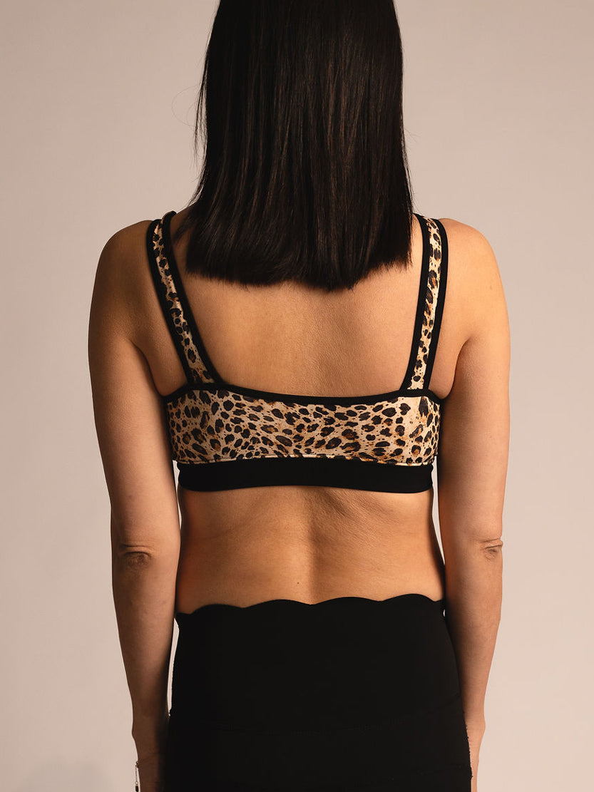 Leakproof Leopard Bralette