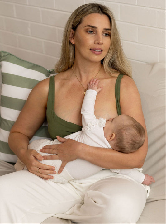 Matcha Crossover Cami (Warehouse Sale)