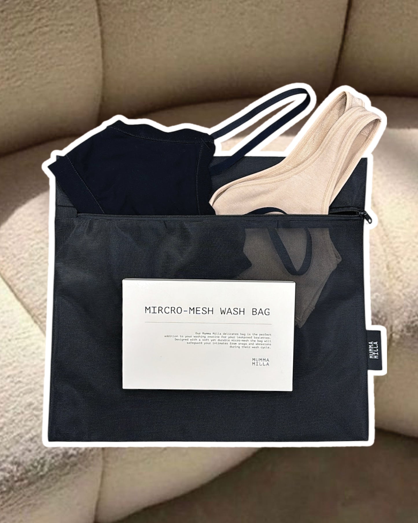 Micro-Mesh Wash Bag