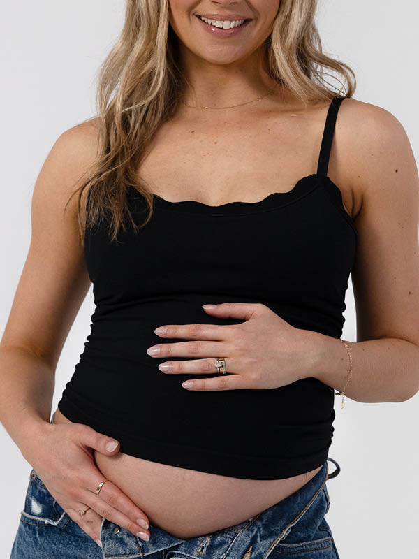 Leakproof Scallop Cami