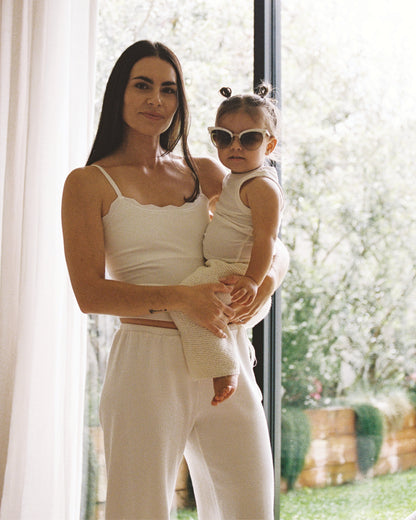 Leakproof Scallop Cami