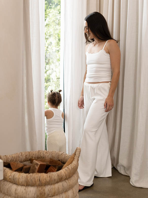 Leakproof Scallop Cami